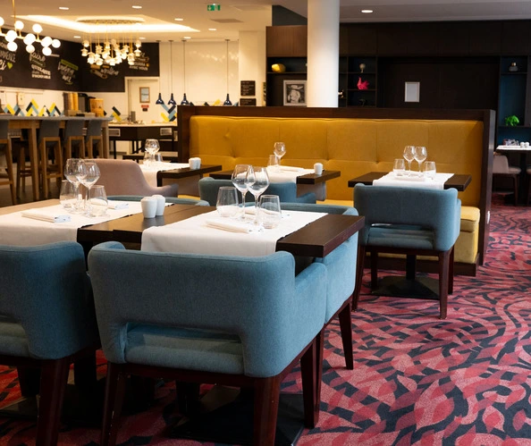 restaurante francés del OSKO Hotel con cocina local cerca del aeropuerto Toulouse-Blagnac